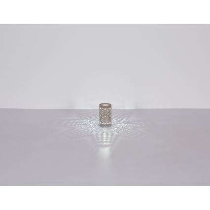 Globo - LED RGB Touch-Lade-Tischlampe LED/1W/5V 500 mAh braun