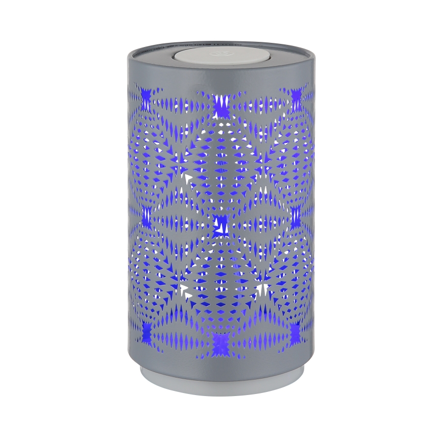 Globo - LED RGB Touch-Lade-Tischlampe LED/1W/5V 500 mAh grau