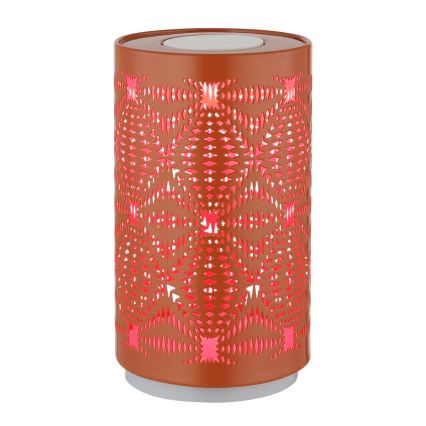 Globo - LED RGB Touch-Lade-Tischlampe LED/1W/5V 500 mAh kupferfarben