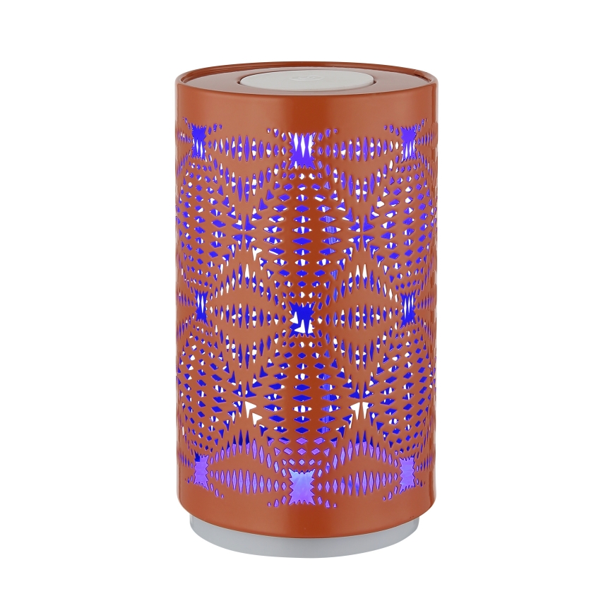 Globo - LED RGB Touch-Lade-Tischlampe LED/1W/5V 500 mAh kupferfarben