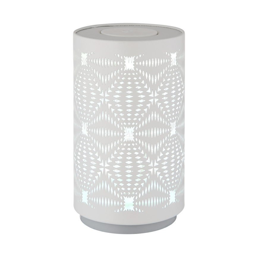 Globo - LED RGB Touch-Lade-Tischlampe LED/1W/5V 500 mAh weiß