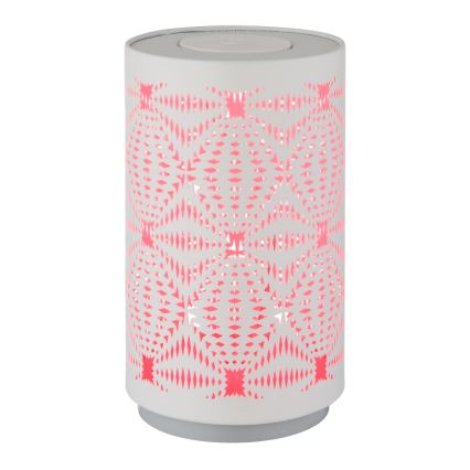 Globo - LED RGB Touch-Lade-Tischlampe LED/1W/5V 500 mAh weiß