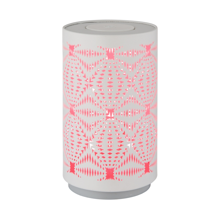 Globo - LED RGB Touch-Lade-Tischlampe LED/1W/5V 500 mAh weiß