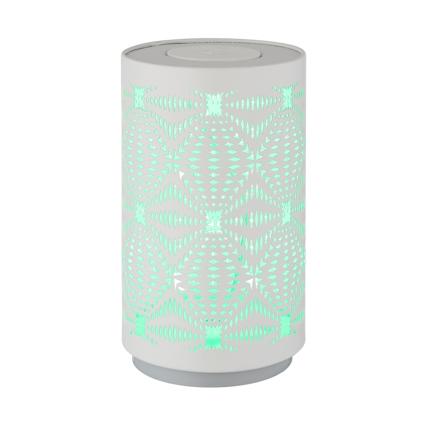 Globo - LED RGB Touch-Lade-Tischlampe LED/1W/5V 500 mAh weiß