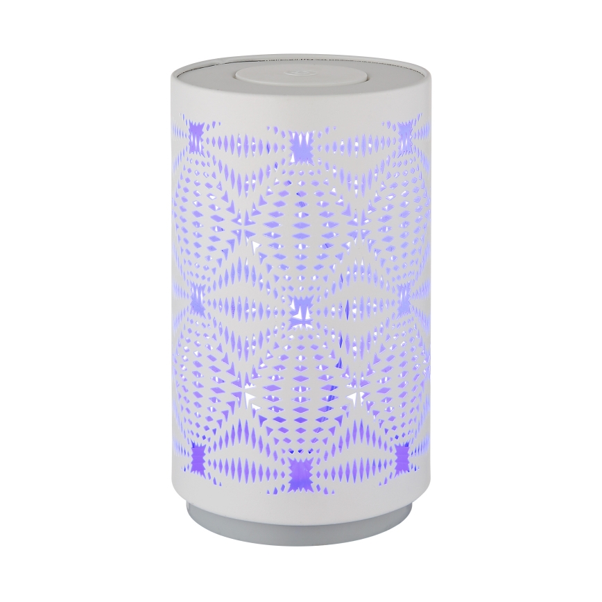 Globo - LED RGB Touch-Lade-Tischlampe LED/1W/5V 500 mAh weiß