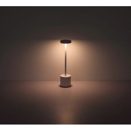 Globo - Dimmbare LED-Tischleuchte mit Touch-Funktion LED/1,2W/3,7V 2000K/3500K/7000K 1200 mAh USB weiß