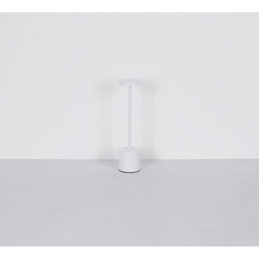 Globo - Dimmbare LED-Tischleuchte mit Touch-Funktion LED/1,2W/3,7V 2000K/3500K/7000K 1200 mAh USB weiß