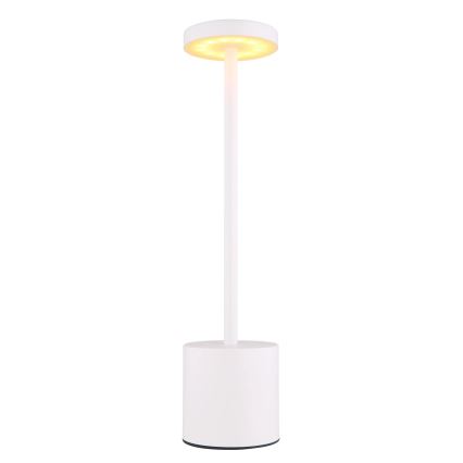 Globo - Dimmbare LED-Tischleuchte mit Touch-Funktion LED/1,2W/3,7V 2000K/3500K/7000K 1200 mAh USB weiß