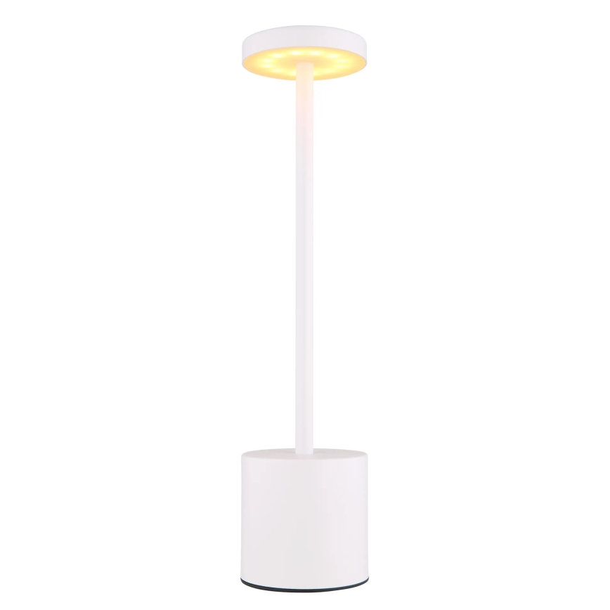 Globo - Dimmbare LED-Tischleuchte mit Touch-Funktion LED/1,2W/3,7V 2000K/3500K/7000K 1200 mAh USB weiß