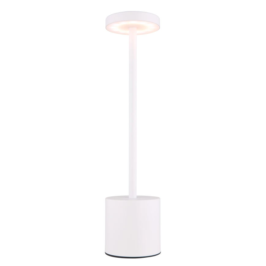 Globo - Dimmbare LED-Tischleuchte mit Touch-Funktion LED/1,2W/3,7V 2000K/3500K/7000K 1200 mAh USB weiß