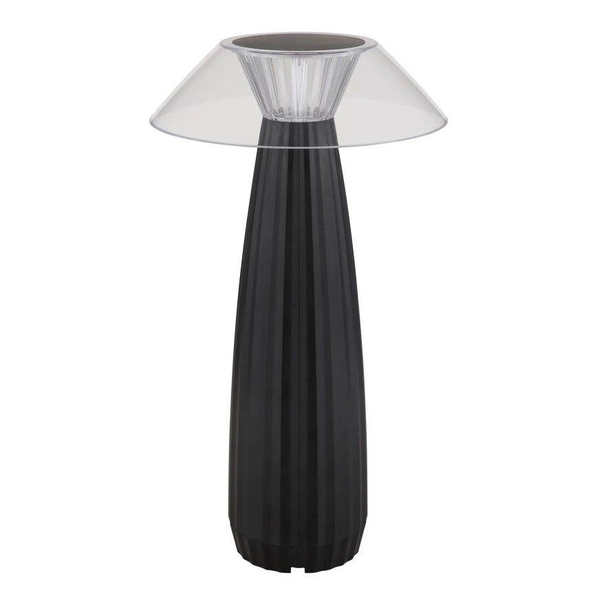 Globo - LED Dimm- und aufladbare Tischleuchte mit Touch-Funktion LED/1W/3,7V 3000K 1200mAh schwarz
