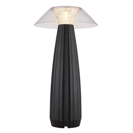 Globo - LED Dimm- und aufladbare Tischleuchte mit Touch-Funktion LED/1W/3,7V 3000K 1200mAh schwarz