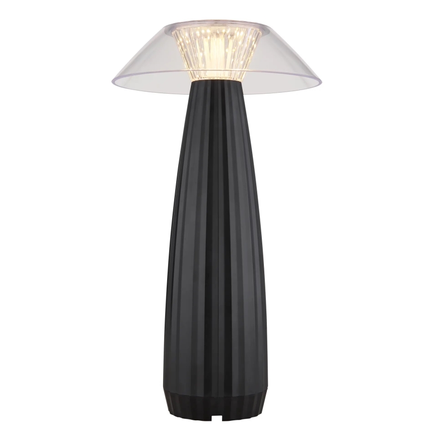 Globo - LED Dimm- und aufladbare Tischleuchte mit Touch-Funktion LED/1W/3,7V 3000K 1200mAh schwarz