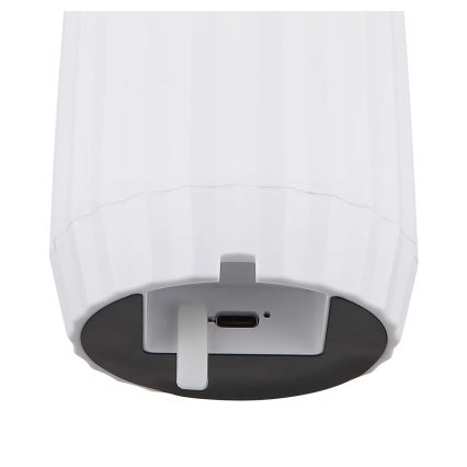 Globo - LED Dimm- und aufladbare Tischleuchte mit Touch-Funktion LED/1W/3,7V 3000K 1200mAh weiß
