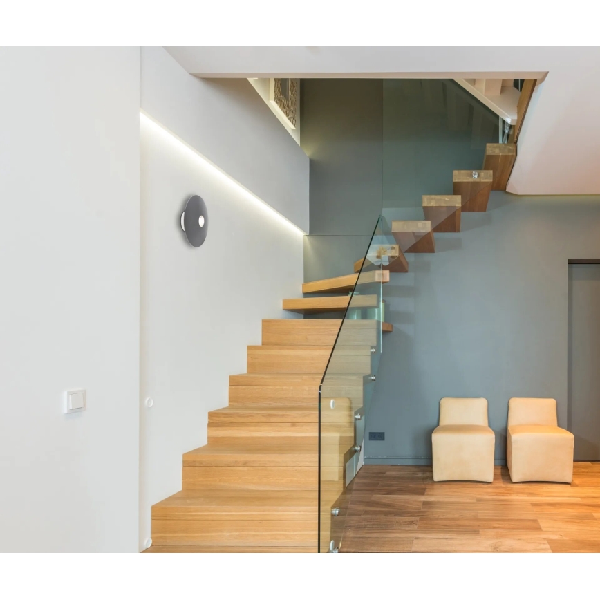 Globo - LED Außen-Tischlampe mit Touch-Bedienung, wiederaufladbar LED/3W/3,7V 1800/2700/3000K IP44 1800 mAh grau