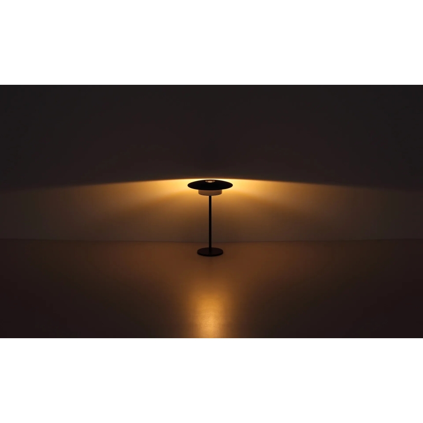 Globo - LED Außen-Tischlampe mit Touch-Bedienung, wiederaufladbar LED/3W/3,7V 1800/2700/3000K IP44 1800 mAh schwarz