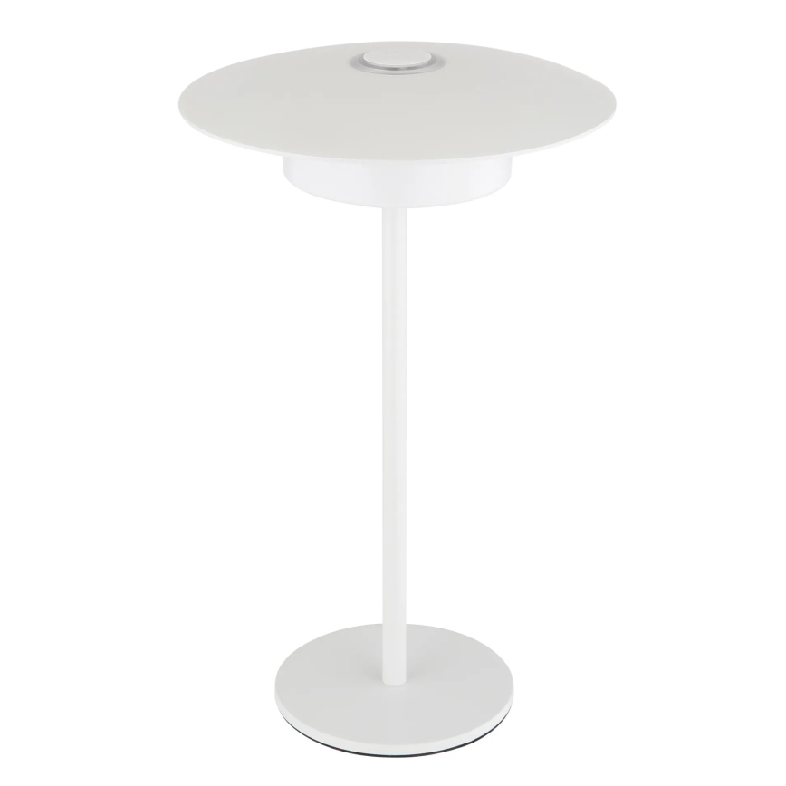 Globo - LED Außen-Tischlampe mit Touch-Bedienung, wiederaufladbar LED/3W/3,7V 1800/2700/3000K IP44 1800 mAh weiß