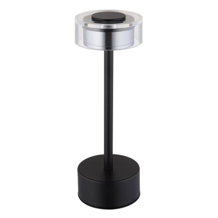 Globo - LED Dimm- und aufladbare Tischleuchte mit Touch-Funktion LED/2,5W/3,7V 2700/4000/6500K 1800mAh schwarz