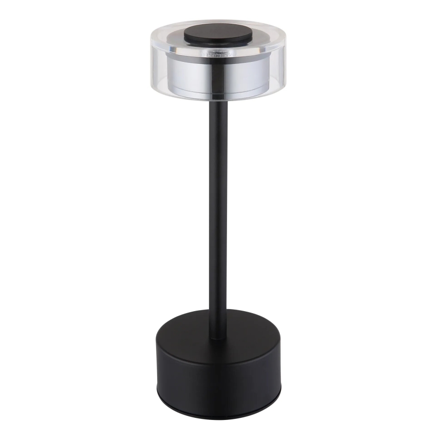Globo - LED Dimm- und aufladbare Tischleuchte mit Touch-Funktion LED/2,5W/3,7V 2700/4000/6500K 1800mAh schwarz