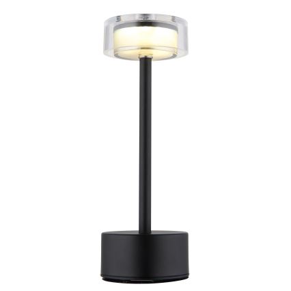 Globo - LED Dimm- und aufladbare Tischleuchte mit Touch-Funktion LED/2,5W/3,7V 2700/4000/6500K 1800mAh schwarz