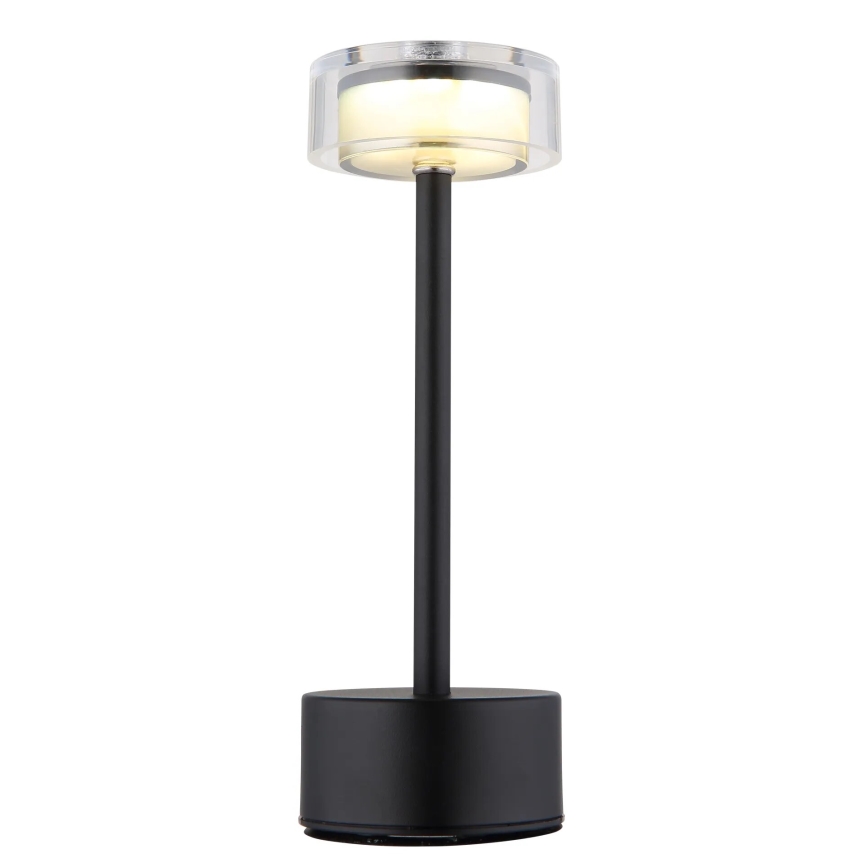 Globo - LED Dimm- und aufladbare Tischleuchte mit Touch-Funktion LED/2,5W/3,7V 2700/4000/6500K 1800mAh schwarz