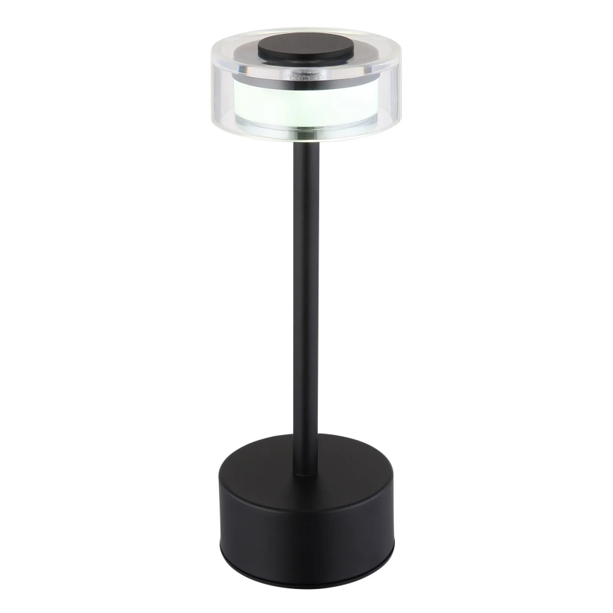 Globo - LED Dimm- und aufladbare Tischleuchte mit Touch-Funktion LED/2,5W/3,7V 2700/4000/6500K 1800mAh schwarz