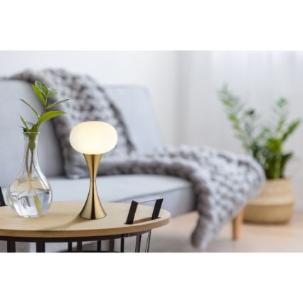 Globo - Tischleuchte 1xE14/25W/230V goldfarben