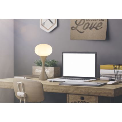 Globo - Tischleuchte 1xE14/25W/230V beige