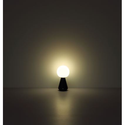 Globo - LED dimmbare Touch-Außen-Tischlampe LED/1,5W/5V 3000/4500/6500K 1800 mAh IP41 schwarz