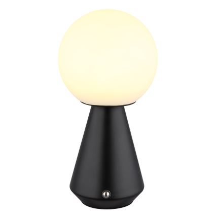 Globo - LED dimmbare Touch-Außen-Tischlampe LED/1,5W/5V 3000/4500/6500K 1800 mAh IP41 schwarz