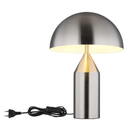 Globo - Tischleuchte 2xE27/40W/230V mattchrom