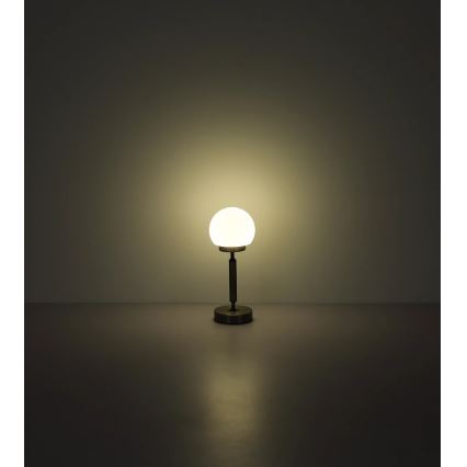 Globo - Dimm- und aufladbare LED-Tischleuchte mit Touch-Funktion LED/2,5W/5V 1800mAh 2700/4000/6500K anthrazit