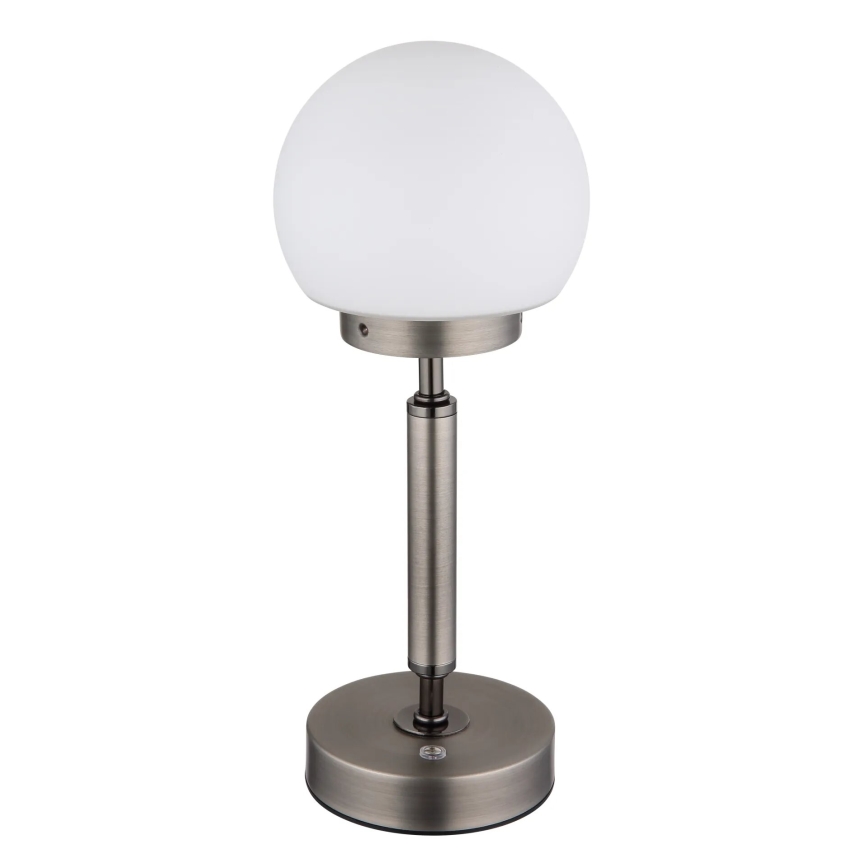 Globo - Dimm- und aufladbare LED-Tischleuchte mit Touch-Funktion LED/2,5W/5V 1800mAh 2700/4000/6500K anthrazit