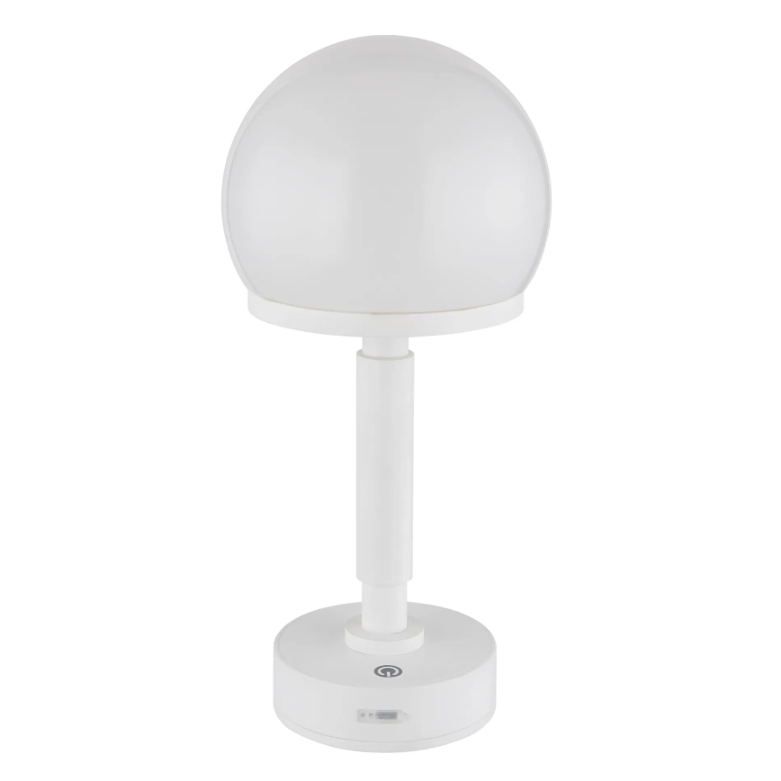 Globo - Dimm- und aufladbare LED-Tischleuchte mit Touch-Funktion LED/2,5W/5V 1800mAh 2800K weiß