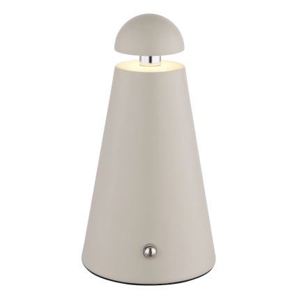 Globo - dimmbare LED-Tischlampe mit Touch-Bedienung, wiederaufladbar LED/1,2W/5V 1200 mAh