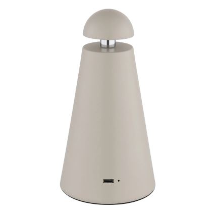 Globo - dimmbare LED-Tischlampe mit Touch-Bedienung, wiederaufladbar LED/1,2W/5V 1200 mAh 2700/4500/6000K