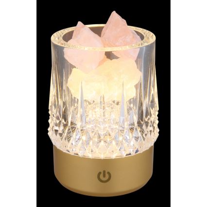 Globo - LED dimmbare Touch-Tischlampe LED/1W/5V 3000K 1200 mAh gold