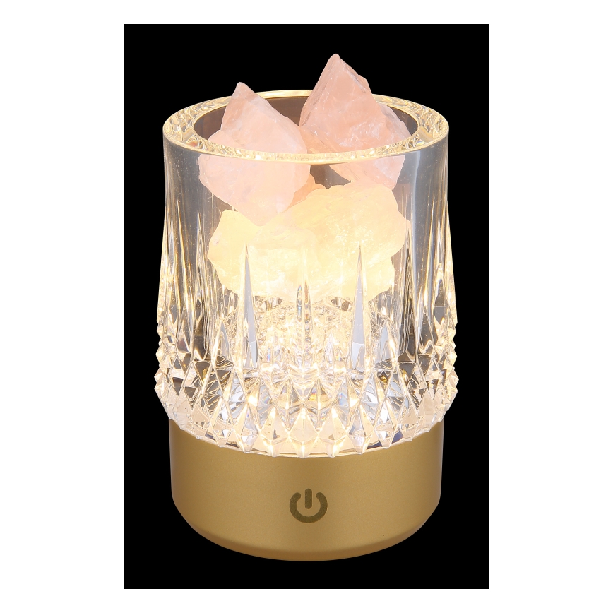 Globo - LED dimmbare Touch-Tischlampe LED/1W/5V 3000K 1200 mAh gold