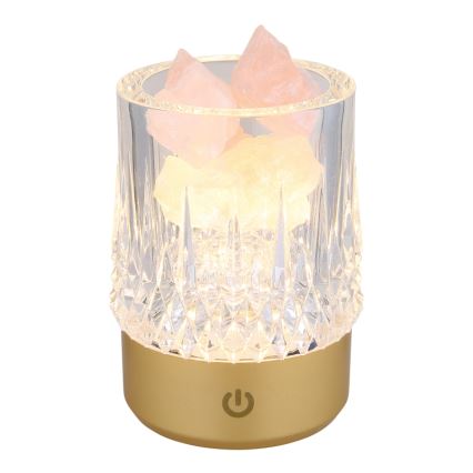 Globo - LED dimmbare Touch-Tischlampe LED/1W/5V 3000K 1200 mAh gold