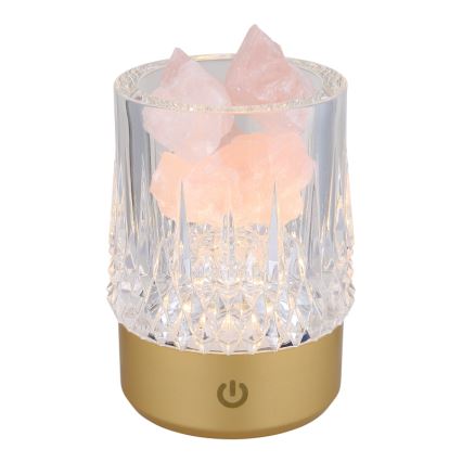 Globo - LED dimmbare Touch-Tischlampe LED/1W/5V 3000K 1200 mAh gold