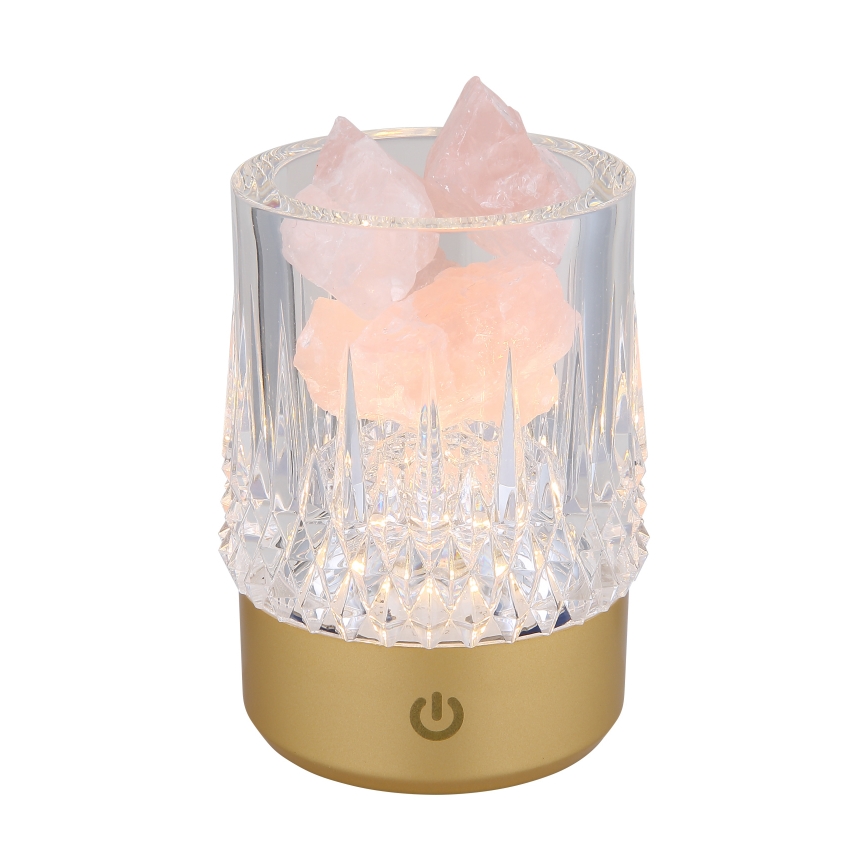 Globo - LED dimmbare Touch-Tischlampe LED/1W/5V 3000K 1200 mAh gold