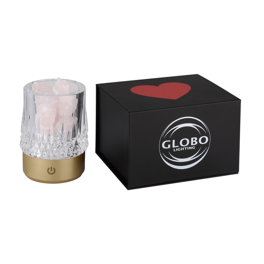 Globo - LED dimmbare Touch-Tischlampe LED/1W/5V 3000K 1200 mAh gold
