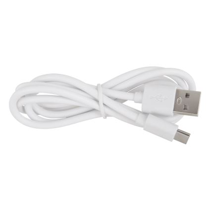 Globo - Dimmbare Touch-LED-Tischlampe, 1W/5V, 3000K, 1200 mAh, silber