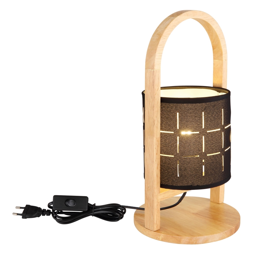 Globo - Tischlampe 1xE14/40W/230V schwarz