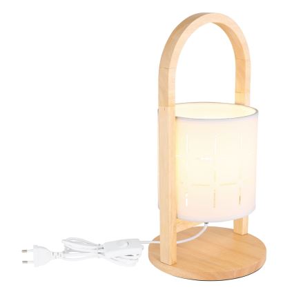 Globo - Tischlampe 1xE14/40W/230V weiß