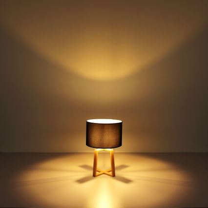 Globo - Tischlampe 1xE14/40W/230V schwarz