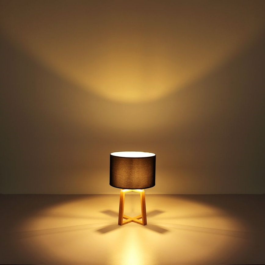 Globo - Tischlampe 1xE14/40W/230V schwarz