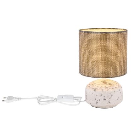 Globo - Tischlampe 1xE14/40W/230V grau/Keramik