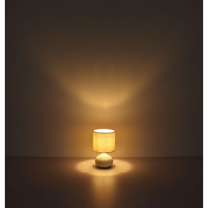 Globo - Tischlampe 1xE14/40W/230V beige/keramika