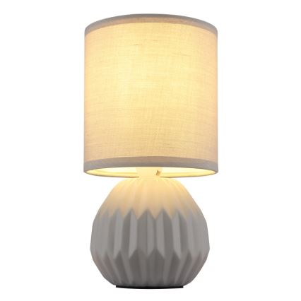 Globo - Tischleuchte 1xE14/40W/230V grau